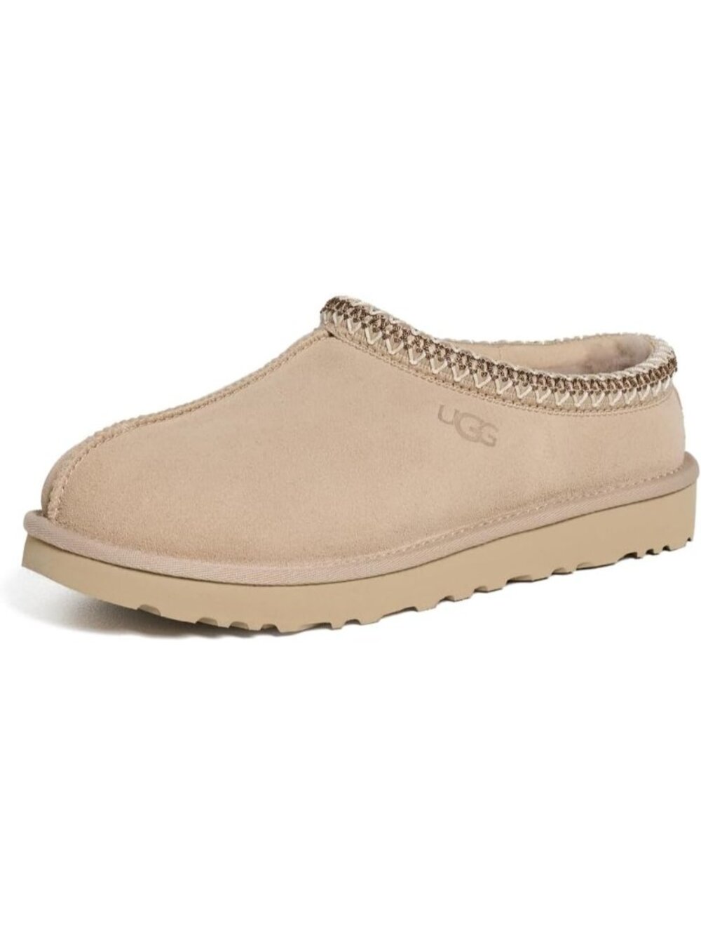 Womens Moonlight Suede UGG Tasman II Slipper Heat Embossed Braided Slippers